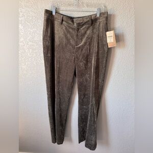 Coldwater Creek whisper corduroy pants boot cut sz 12 NWT goblincore fall winter